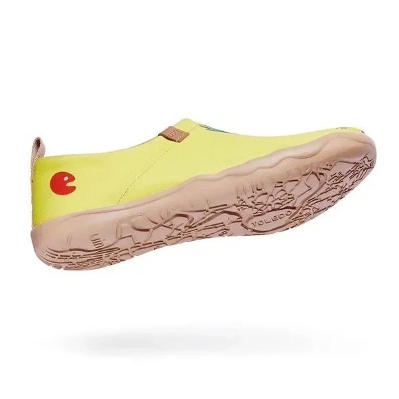 UIN Women's Canvas Slip-On Ladies Travel Shoes (Hands of Nature Toledo) No Box - Picture 8 of 9